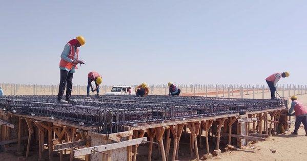 Adani Hybrid project site